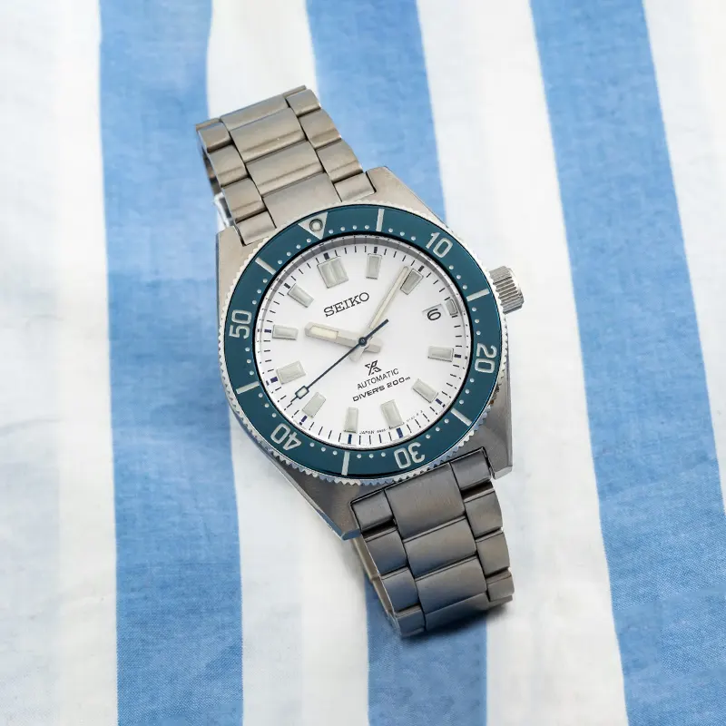 Seiko Prospex Diver’s White Dial Limited Edition Men’s Watch- SPB213J1